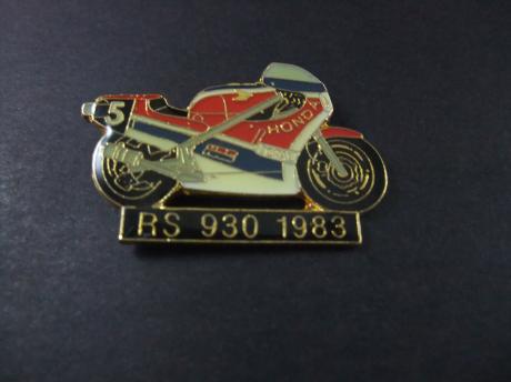 Honda 930 RS motor ( Endurance Racer) berijders  Raymond Roche, Dominique Sarron en Guy Bertin  1983